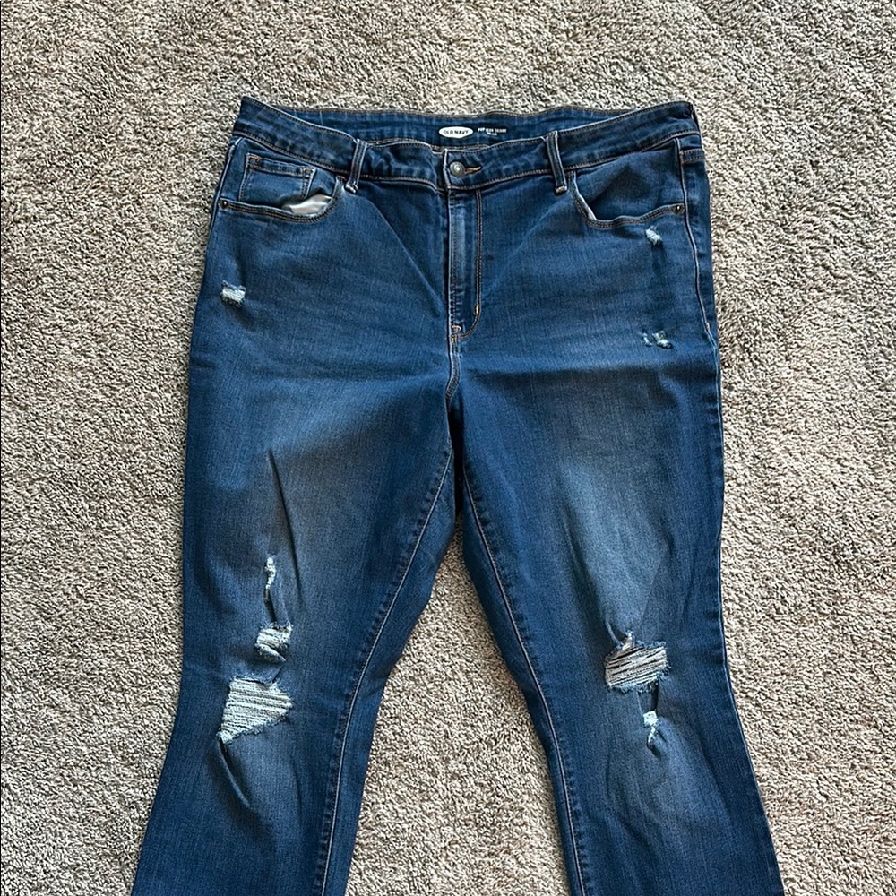 Old Navy Dark Blue Skinny Jeans